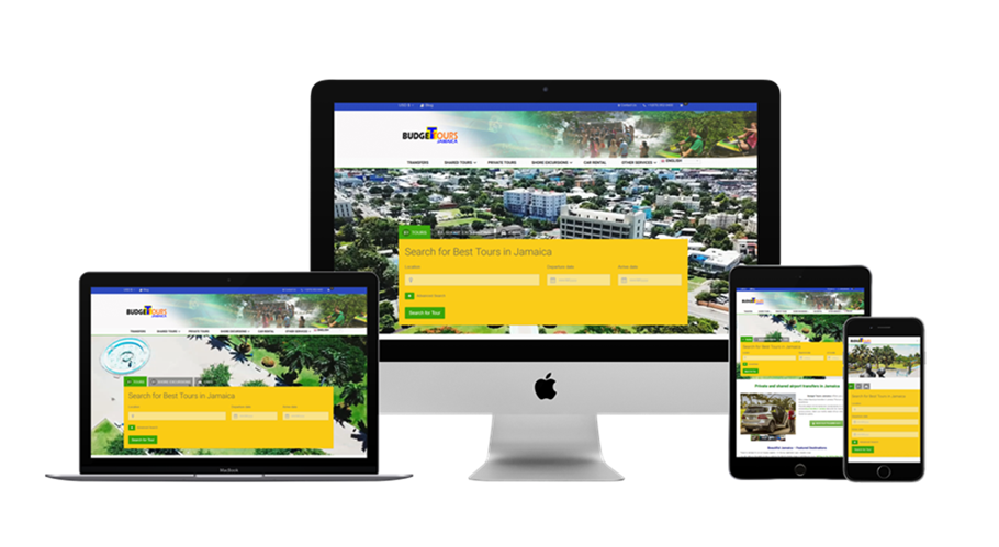 Budget Tours Jamaica Website
