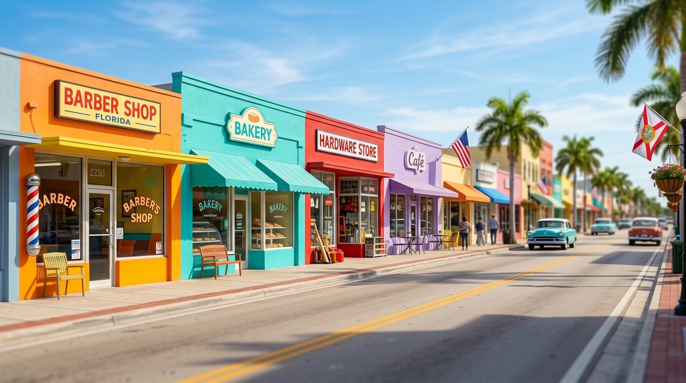 local SEO Hialeah Gardens — bright local storefronts — by BUDGET DIGITAL SOLUTIONS