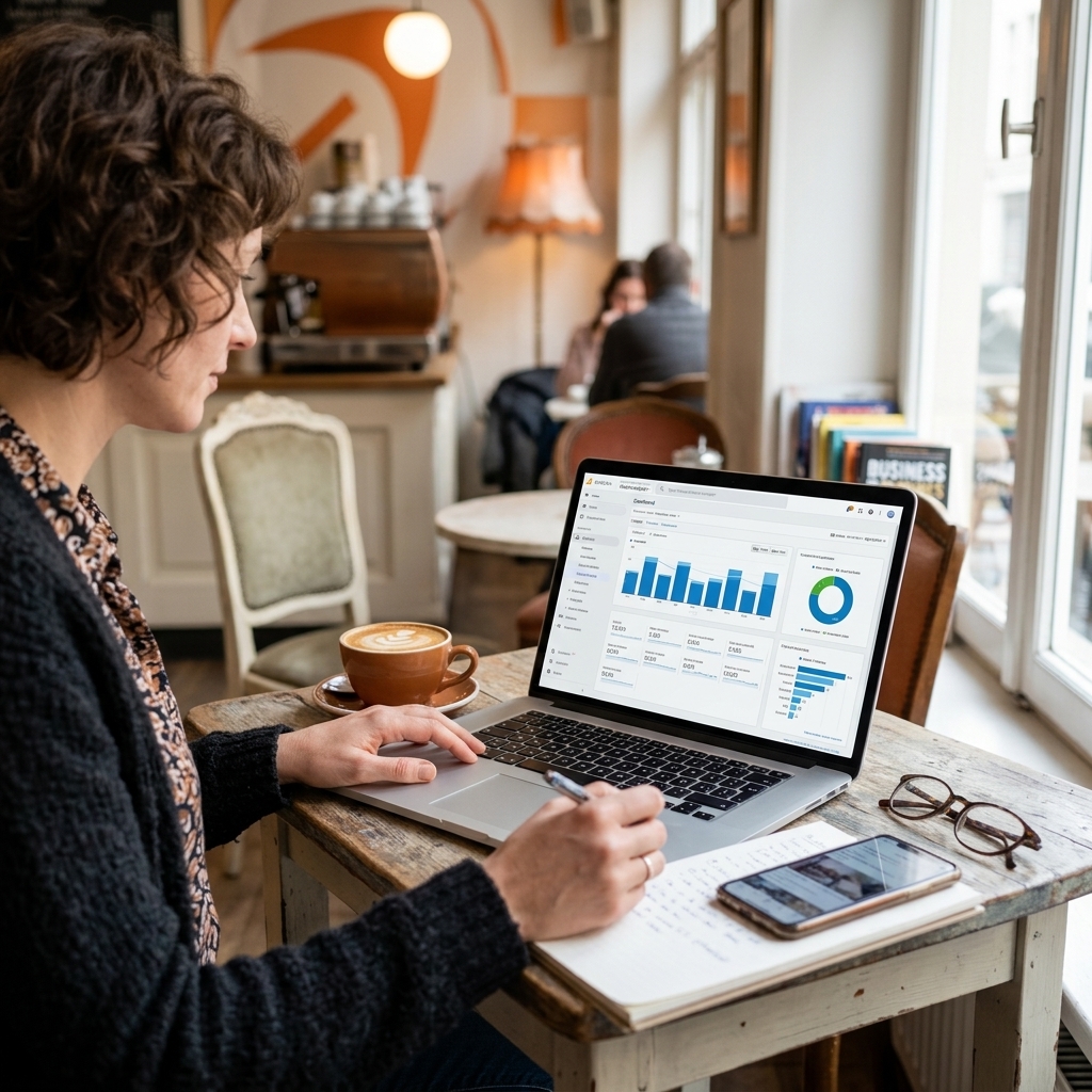 local SEO Hialeah Gardens — business owner reviewing data — by BUDGET DIGITAL SOLUTIONS